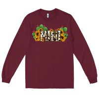 Burgundy Cactus Cowhide Sunflower Mama and Mini Set Long Sleeve Tee - Jasminsmagicworld