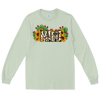 Matcha Cactus Cowhide Sunflower Mama and Mini Set Long Sleeve Tee - Jasminsmagicworld