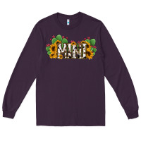 Plum Cactus Cowhide Sunflower Mama and Mini Set Long Sleeve Tee - Jasminsmagicworld