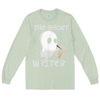 Matcha ghost writer ghoul author halloween trick or treat novelist t shirt Long Sleeve Tee - trangStudio