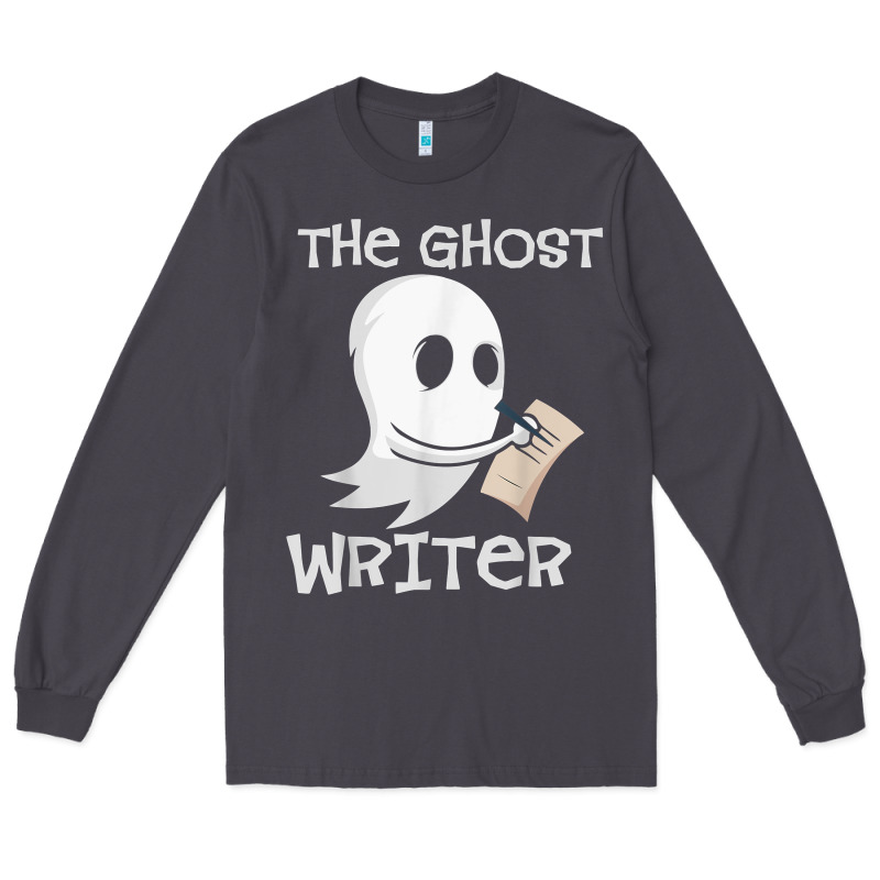 Ghost Writer Ghoul Author Halloween Trick Or Treat Novelist T Shirt Long Sleeve Tee by trangStudio | Teevron