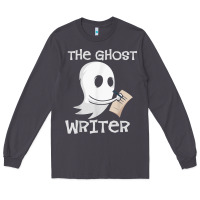 Smoke ghost writer ghoul author halloween trick or treat novelist t shirt Long Sleeve Tee - trangStudio