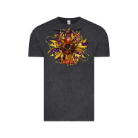 Vintage Black mardi gras sunflower Vintage Tee - CowGirlArtShop