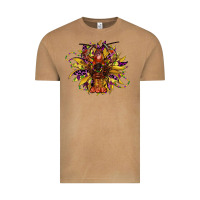 Vintage Camel mardi gras sunflower Vintage Tee - CowGirlArtShop
