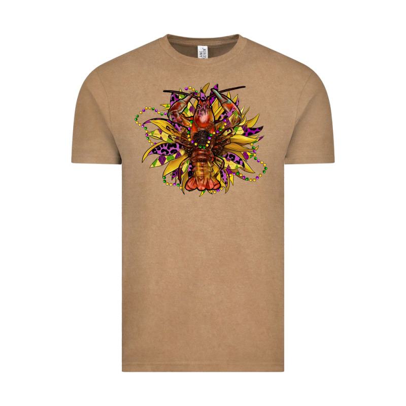 Mardi Gras Sunflower Vintage Tee by CowGirlArtShop | Teevron