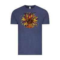 Vintage Denim mardi gras sunflower Vintage Tee - CowGirlArtShop