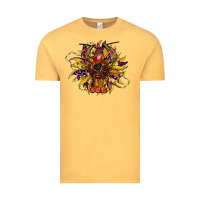 Vintage Mustard mardi gras sunflower Vintage Tee - CowGirlArtShop