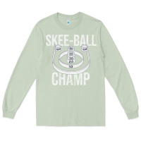 Matcha Distressed Skeeball - Skee-ball Champ - Traveling Carnival Long Sleeve Tee - trangStudio