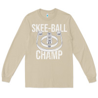 Mushroom Distressed Skeeball - Skee-ball Champ - Traveling Carnival Long Sleeve Tee - trangStudio