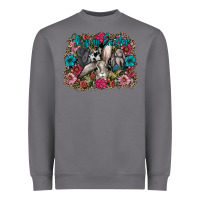 Storm Happy Easter Heavyweight Sweatshirt - CowhideDigitalArt