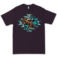 Plum western cowboy Premium Tee - RanaPortraitStore