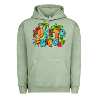 Pigment Oil Green puerto rico Urban Hoodie - AdoDesignShop