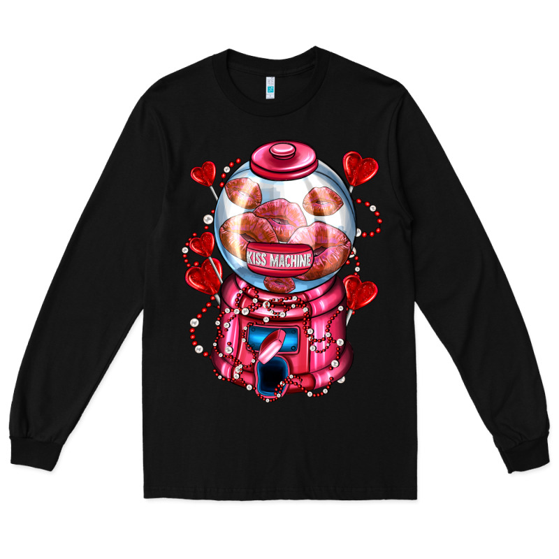 Kiss  Machine  Olivia Long Sleeve Tee by OliviaCreatesArt | Teevron