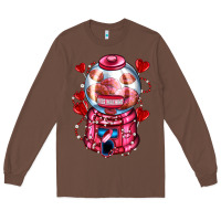 Chestnut kiss  machine  olivia Long Sleeve Tee - OliviaCreatesArt