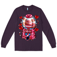 Plum kiss  machine  olivia Long Sleeve Tee - OliviaCreatesArt