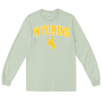 Matcha Kids Wyoming Cowboys Apparel Fan Favorite Brown Arch Long Sleeve Tee - trangStudio