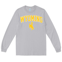 Moon Dust Kids Wyoming Cowboys Apparel Fan Favorite Brown Arch Long Sleeve Tee - trangStudio