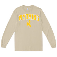 Mushroom Kids Wyoming Cowboys Apparel Fan Favorite Brown Arch Long Sleeve Tee - trangStudio