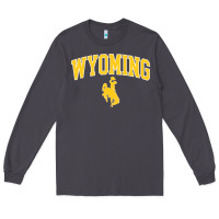 Smoke Kids Wyoming Cowboys Apparel Fan Favorite Brown Arch Long Sleeve Tee - trangStudio