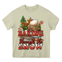 Mossy baking through the snow Heavy Core Tee - Jasminsmagicworld