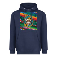 Navy western baby goat Heavyweight Hoodie - BarkalooDesign