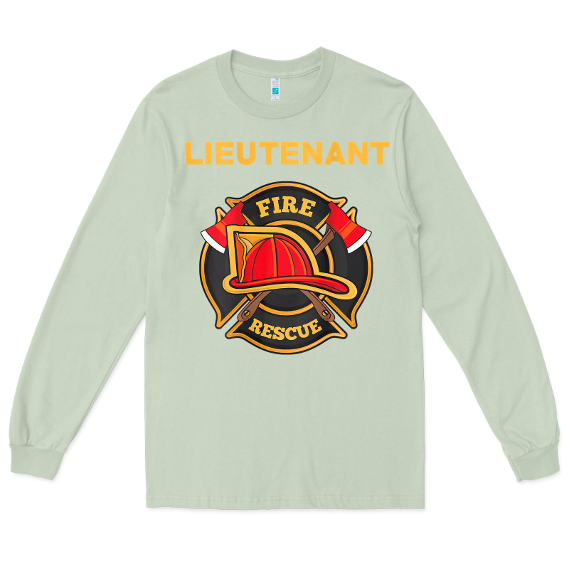Fire Rescue Lieutenant Department  For Firefighters Long Sleeve Tee by trangStudio | Teevron