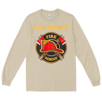 Mushroom fire rescue lieutenant department  for firefighters Long Sleeve Tee - trangStudio