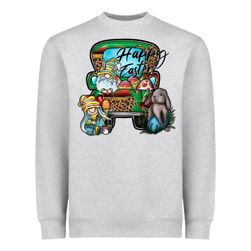 Happy Easter Heavyweight Sweatshirt by CowhideDigitalArt | Teevron