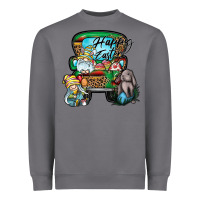 Storm Happy Easter Heavyweight Sweatshirt - CowhideDigitalArt