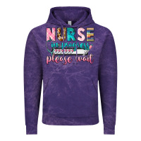Cloud Purple nurse in progress Vintage Hoodie - CowGirlArtShop