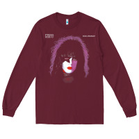 Burgundy KISS  1978 Paul Stanley Long Sleeve Tee - trangStudio