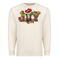 Sandshell christmas joy baby cow Premium Sweatshirt - BarkalooDesign