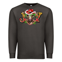 Smoke christmas joy baby cow Premium Sweatshirt - BarkalooDesign