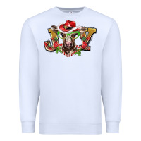 White christmas joy baby cow Premium Sweatshirt - BarkalooDesign