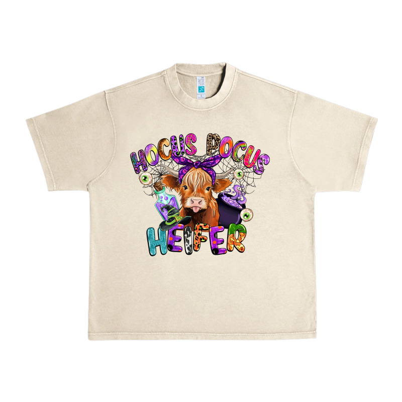 Hocus Pocus Heifer Urban Heavy Tee by CowGirlArtShop | Teevron