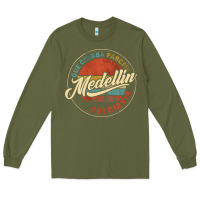 Army Green Que Chimba Parce Medellin Bandera Antioquia Colombia Paisa Long Sleeve Tee - trangStudio