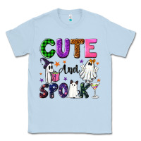 Dusty Blue Cute and spooky Classic Tee - NancyCooperArtShop