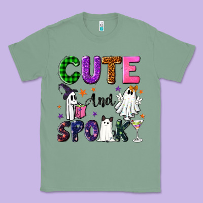 Cute And Spooky Classic Tee Designed By Nancycooperartshop