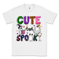 White Cute and spooky Classic Tee - NancyCooperArtShop