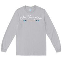 Moon Dust Lake Champlain Oars Graphic Long Sleeve Tee - trangStudio