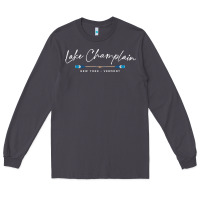 Smoke Lake Champlain Oars Graphic Long Sleeve Tee - trangStudio