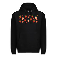 Black strawberry Premium Hoodie - Jasminsmagicworld