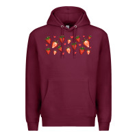 Burgundy strawberry Premium Hoodie - Jasminsmagicworld