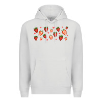 Dove Grey strawberry Premium Hoodie - Jasminsmagicworld