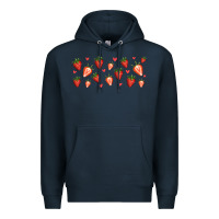 Navy strawberry Premium Hoodie - Jasminsmagicworld