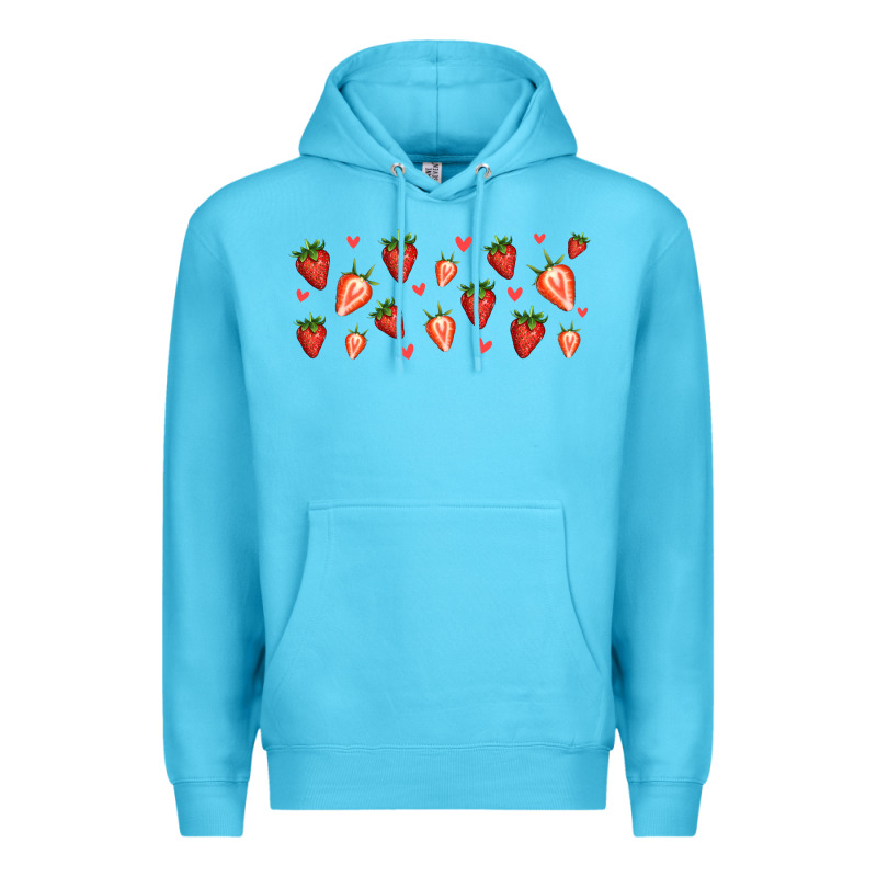 Strawberry Premium Hoodie by Jasminsmagicworld | Teevron