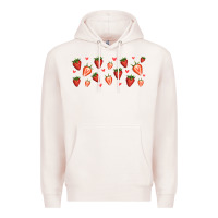 Pale Pink strawberry Premium Hoodie - Jasminsmagicworld