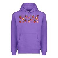 Purple strawberry Premium Hoodie - Jasminsmagicworld