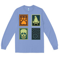 Colony Blue Inscryption Psychological Horror Card Categories Game Halloween Scary  Long Sleeve Tee - trangStudio