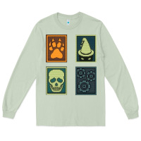 Matcha Inscryption Psychological Horror Card Categories Game Halloween Scary  Long Sleeve Tee - trangStudio